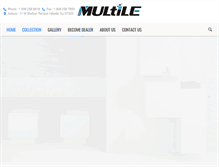 Tablet Screenshot of multile.com